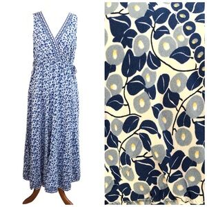 MAX STUDIO NWT Ivy Print Sleeveless Midi Dress 100% Rayon Sz Large